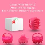 Silicone Head Body Massager Brush (Pack of 1)