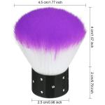 Colorful Nail Brush For Acrylic & Gel Nail Art (Pack of 1)
