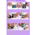 Plastic Stamping Nail Art Kit (Pack of 1)
