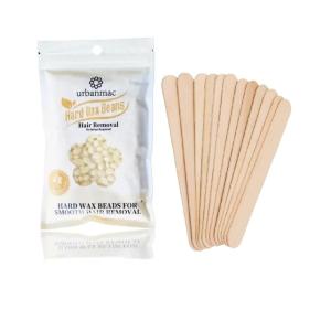 Bead Wax for Hair Removal (100g)With 10Pc Wooden spatula (1 Pics)