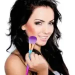 12 Professional Big Fish Tail Makeup Brush Set (Pack of 1)