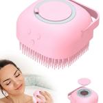 Body Scrubber Silicone with Soap Dispenser for Shower (1 Pack)..