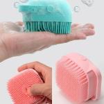 Body Scrubber Silicone with Soap Dispenser for Shower (1 Pack)..
