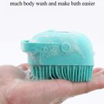 Body Scrubber Silicone with Soap Dispenser for Shower (1 Pack)..