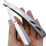 Stainless Steel Straight Edge Barber Razor(Pack of 1).