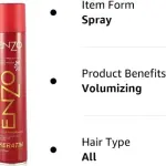 Professional Red Hair Spray (Pack of 1).