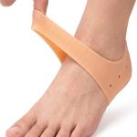 Silicone Half Heel Protector Socks Moisturizing Socks For Foot-Care, Heel.( 1 Pair).