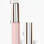 Silicone Lip Brush with Cover Lipstick Makeup Brushes Women (Glitter Pink).2 Piece