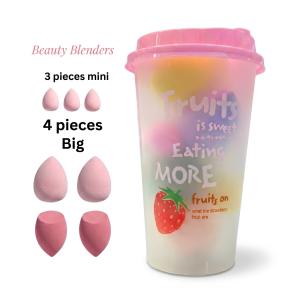7 in 1 Sipper Beauty Blender Jar (Pack of 1)
