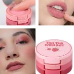 3 in 1 lip and cheek tint cream blush Pink, Peach, Red color matte blusher(Pack of 1).