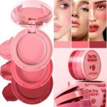 3 in 1 lip and cheek tint cream blush Pink, Peach, Red color matte blusher(Pack of 1).