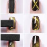 3D Cat-Eye Magnet for Nail Art, Gel & Nail Polish, Magnetic Stick 3D Line Strip Magnetic Board Nail Polish Tool(1 Piece).