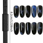 3D Cat-Eye Magnet for Nail Art, Gel & Nail Polish, Magnetic Stick 3D Line Strip Magnetic Board Nail Polish Tool(1 Piece).