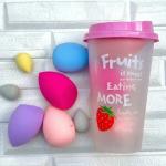 Makeup Application with the Coke Makeup Sponge 7-Piece Puff Set
