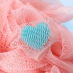 Sponge – Premium Round Loofah Body Wash Puff and Shower Scrubber (Pack of 1)