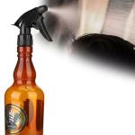 Spray Bottle Hair Sprayer Barber Bottle Accessory (Brown) 1 Piece