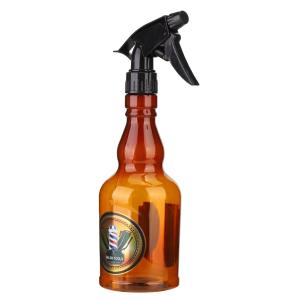 Spray Bottle Hair Sprayer Barber Bottle Accessory(Brown) 1 Pcs