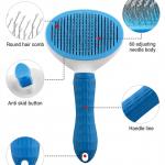 Self Cleaning Slicker Brush, Pet Grooming, Shedding Brush for Dogs and Cat Pet Massaging Tool