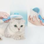 Self Cleaning Slicker Brush, Pet Grooming, Shedding Brush for Dogs and Cat Pet Massaging Tool