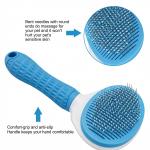 Self Cleaning Slicker Brush, Pet Grooming, Shedding Brush for Dogs and Cat Pet Massaging Tool