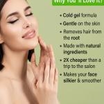 20 Pcs Wax Strips for Facial Hair Removal