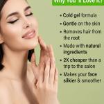 Women One Go Facial Wax Strips 20 Strips (Chamomile - Shade 01)