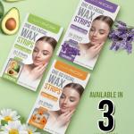 20 Pcs Wax Strips for Facial Hair Removal