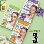 Women One Go Facial Wax Strips 20 Strips (Chamomile - Shade 01)