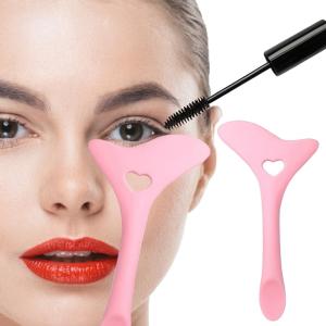 Silicone Eyeliner Eyelash Makeup Tool (Pack of 1)Pink