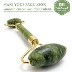 Green Face Roller With Face Massager For Women Men |  (Green) 1 Piece