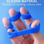 Finger Stretcher Resistance Band Hand Grip/Fitness Grip (Pack of 6)