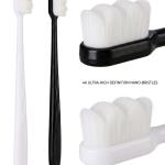 2 Pcs Soft Toothbrush  Micro-Nano Bristled For Sensitive Teeth Toothbrush Extra Soft Toothbrush
