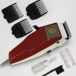 Professional Hair Clipper (Maroon) Pack of 1