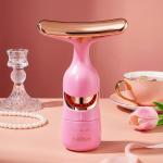 Premium 5-in-1 Facial & Neck Rejuvenation Wand– Anti-Aging Skin Tightening Tool (Pink)