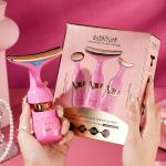 Premium 5-in-1 Facial & Neck Rejuvenation Wand– Anti-Aging Skin Tightening Tool (Pink)