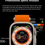 Ultra 2 Smart Watch 7in1 Watch Bands With Screen 45 mm 1.93 inch HD Display.