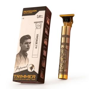 Vintage T9 Trimmer Men Beard Trimmer, Professional Hair Clipper, Adjustable Blade Clipper,
