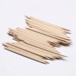 100Pcs Nails Orange Wood Stick For Cuticle Pusher Remover