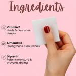 Nail Polish Remover Wipes (Set of 2).