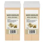 Wax White Chocolate Liposoluble Soft Wax Refill Roll-on Cartridge 1 Pcs