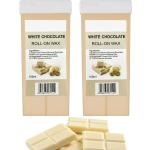 Wax White Chocolate Liposoluble Soft Wax Refill Roll-on Cartridge 1 Pcs