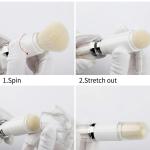 Makeup Brush Set 4 in 1 Portable Travel Blending Powder Foundation Brush.