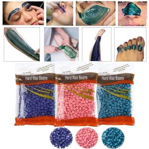 Wax Beans for All Body Areas – Red, Purple, Black, Blue (Pack of 3).
