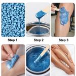 Wax Beans – Smooth & Efficient Hair Removal, Easy to Apply & Remove, Suitable for All Body Areas – Red, Purple, Black, Blue (Pack of 1).