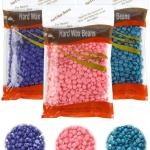 Wax Beans – Smooth & Efficient Hair Removal, Easy to Apply & Remove, Suitable for All Body Areas – Red, Purple, Black, Blue (Pack of 1).